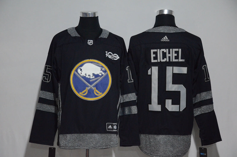 Jack Eichel Buffalo Sabres black jersey