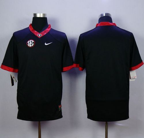 Bulldogs Blank Georgia Bulldogs black jersey