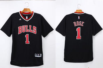Derrick Rose Chicago Bulls black jersey