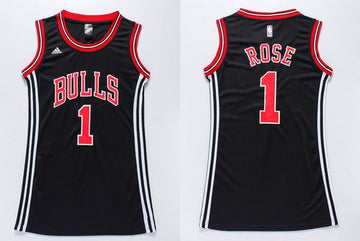 Derrick Rose Chicago Bulls black jersey