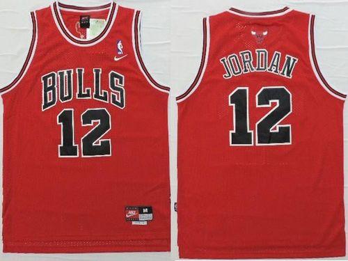 Michael Jordan Chicago Bulls red Throwback jersey