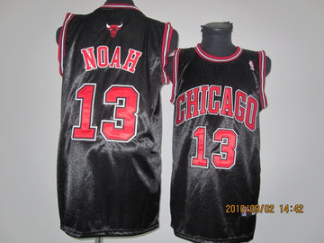 Joakim Noah Chicago Bulls black jersey