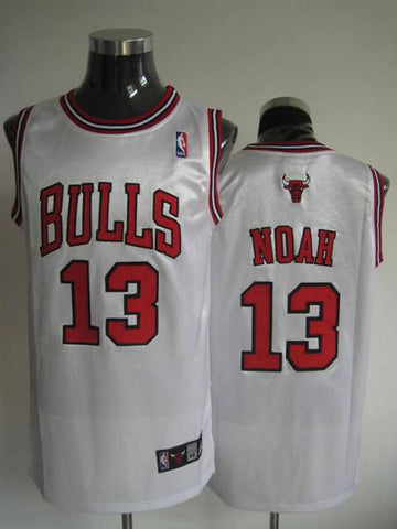 Joakim Noah Chicago Bulls white jersey