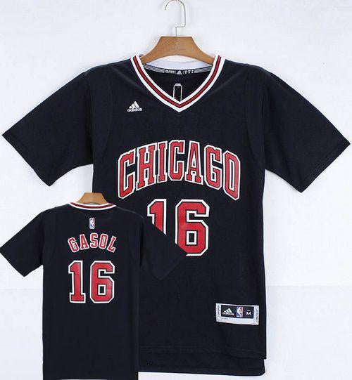 Pau Gasol Chicago Bulls black jersey