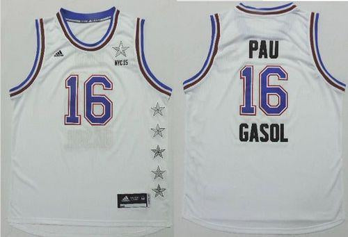 Pau Gasol Chicago Bulls white jersey