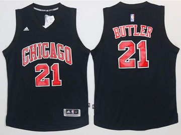 Jimmy Butler Chicago Bulls black Fashion jersey