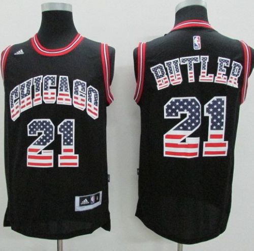 Jimmy Butler Chicago Bulls black Fashion jersey