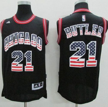Jimmy Butler Chicago Bulls black Fashion jersey