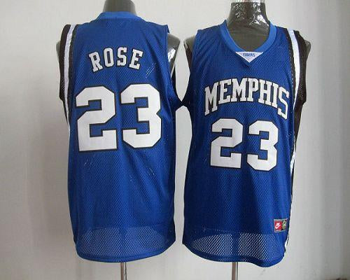 Derrick Rose Chicago Bulls blue jersey