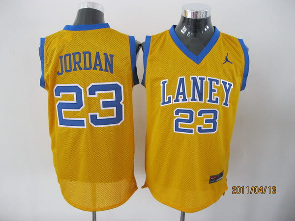 Jordan Chicago Bulls yellow Classic jersey