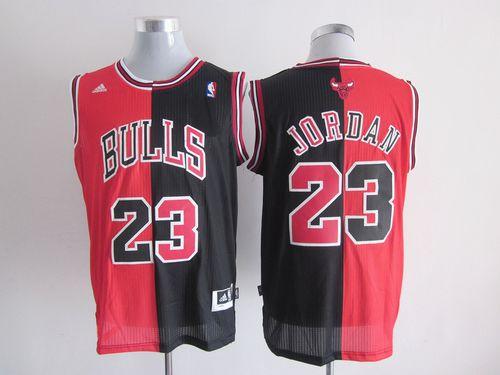 Michael Jordan Chicago Bulls black-red Fashion jersey