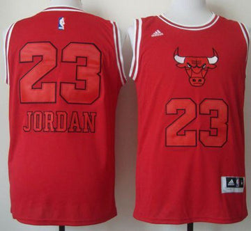 Michael Jordan New Chicago Bulls red Fashion jersey