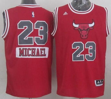 Michael Jordan Chicago Bulls red jersey