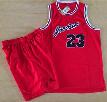 Michael Jordan Chicago Bulls red jersey