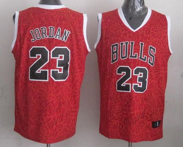 Michael Jordan Chicago Bulls red jersey
