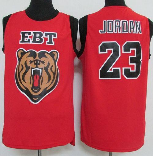 Michael Jordan Chicago Bulls red Classic jersey