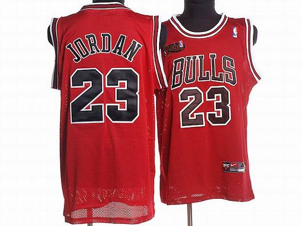 Michael Jordan Chicago Bulls red jersey