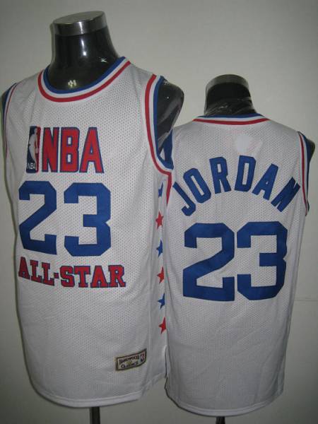 Michael Jordan Chicago Bulls white jersey