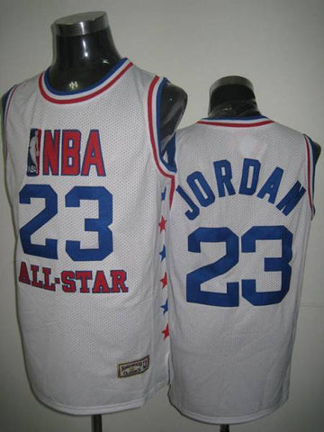 Michael Jordan Chicago Bulls white jersey