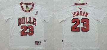 Michael Jordan Chicago Bulls white jersey