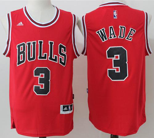 Dwyane Wade Chicago Bulls red jersey