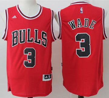 Dwyane Wade Chicago Bulls red jersey