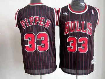Scottie Pippen Chicago Bulls black Throwback jersey