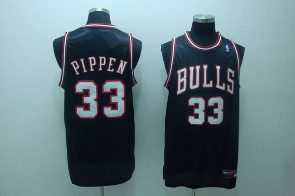 Scottie Pippen Chicago Bulls black jersey