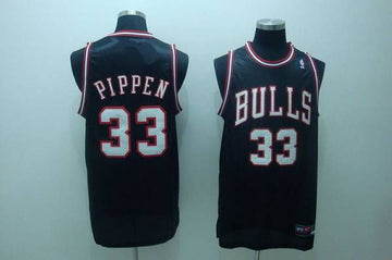 Scottie Pippen Chicago Bulls black jersey