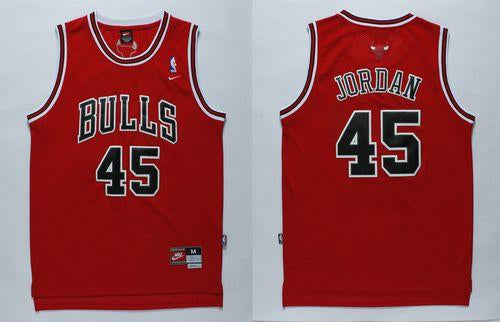 Jordan Chicago Bulls red jersey