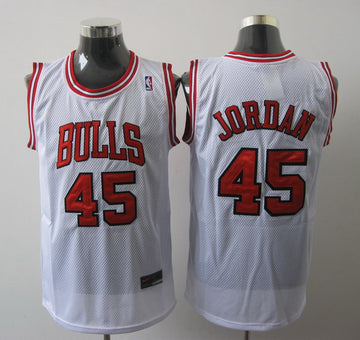 Jordan Chicago Bulls white jersey