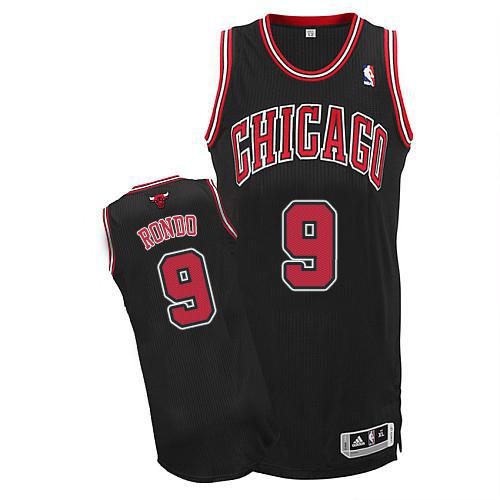 Rajon Rondo Chicago Bulls black jersey