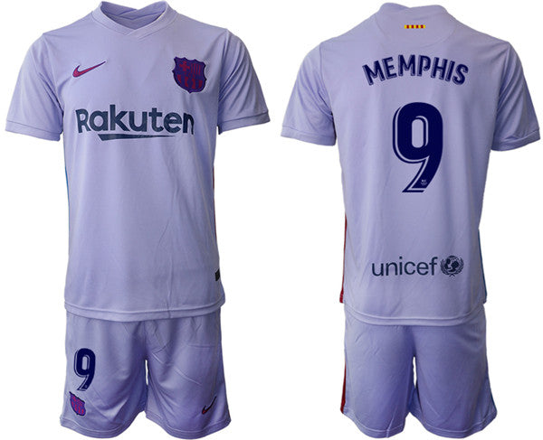 Memphis Barcelona grey Away jersey