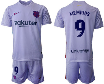 Memphis Barcelona grey Away jersey