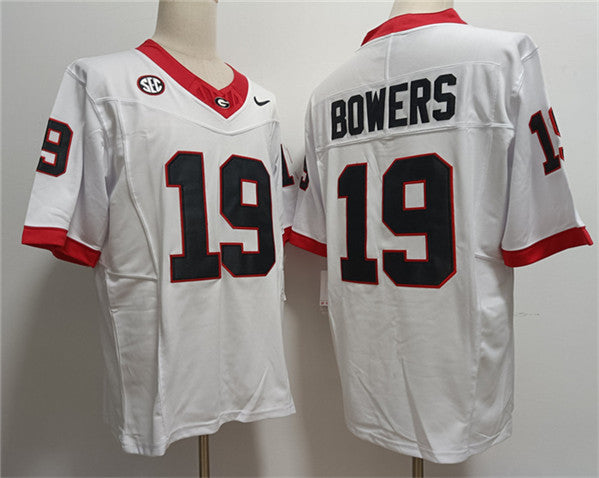 Brock Bowers Gonzaga Bulldogs white jersey