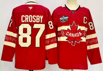 Sidney Crosby Team Canada red jersey