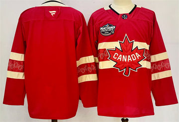 Custom Team Canada red jersey