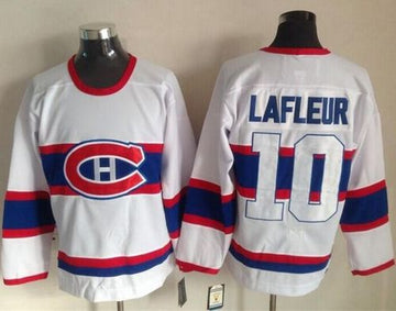 Guy Lafleur Montreal Canadiens white Throwback jersey