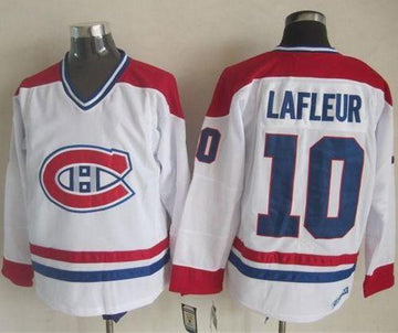 Guy Lafleur Montreal Canadiens white Throwback jersey
