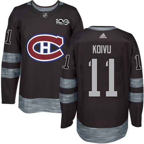 Saku Koivu Montreal Canadiens black jersey
