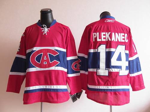 Tomas Plekanec Montreal Canadiens red jersey