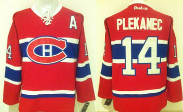 Tomas Plekanec Montreal Canadiens red jersey