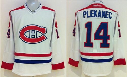 Tomas Plekanec Montreal Canadiens white jersey