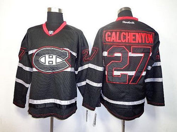Alex Galchenyuk Montreal Canadiens black jersey