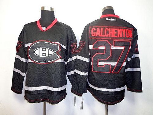 Alex Galchenyuk Montreal Canadiens black jersey