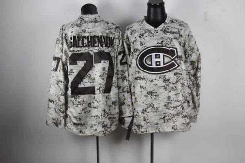 Alex Galchenyuk Montreal Canadiens camo Camo jersey