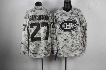Alex Galchenyuk Montreal Canadiens camo Camo jersey