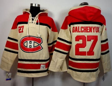 Alex Galchenyuk Montreal Canadiens cream jersey