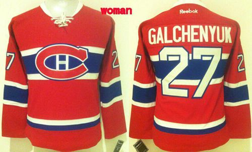 Alex Galchenyuk Montreal Canadiens red Home jersey