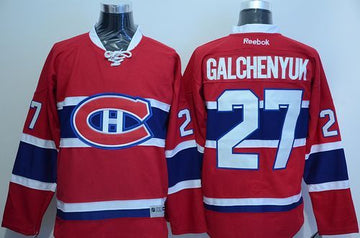 Alex Galchenyuk Montreal Canadiens red jersey